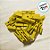 Mini Prendedor de Madeira Amarelo Fosco 3,5cm - 50 Unidades - Rizzo - Imagem 3