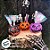 Mini Baldinho de Halloween com Alça - Abóbora Laranja - 6x7cm - 1 unidade - Rizzo - Imagem 5