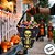 Baldinho de Halloween em Tecido - Caveira - 16x22cm - 1 unidade - Rizzo - Imagem 5