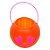 Baldinho de Halloween com Alça - Abóbora Laranja Apaixonda - 13x17cm - 1 unidade - Rizzo - Imagem 3