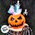 Baldinho de Halloween com Alça - Abóbora Laranja - 13x17cm - 1 unidade - Rizzo - Imagem 5