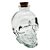 Frasco Transparente de Vidro - Caveira Transparente -  100ml - 1 unidade - Rizzo - Imagem 1