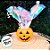 Mini Baldinho de Halloween com Alça - Abóbora Laranja - 5x6cm - 6 unidades - Rizzo - Imagem 4