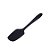Espatula Colher Silicone Preto - 28cm - 1 unidade - Rizzo - Imagem 1