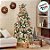 Bola de Natal em Tubo - Branco Nacarado - 6cm - 6 unidades - Cromus - Rizzo - Imagem 3