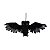 Enfeite Decorativo de Halloween com Som, Luz e Movimento - Coruja de Salém - 20cm - 1 unidade - Cromus - Rizzo - Imagem 4