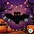 Enfeite Decorativo de Halloween com Som, Luz e Movimento - Coruja de Salém - 20cm - 1 unidade - Cromus - Rizzo - Imagem 6