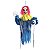 Enfeite Decorativo de Halloween com Som, Luz e Movimento - Palhaço Paolo - 100cm - 1 unidade - Cromus - Rizzo - Imagem 4