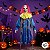 Enfeite Decorativo de Halloween com Som, Luz e Movimento - Palhaço Paolo - 100cm - 1 unidade - Cromus - Rizzo - Imagem 6