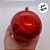 Bola de Natal em Tubo - Vermelho Perolado - 10cm - 6 unidades - Cromus - Rizzo - Imagem 3