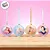 Bola de Natal Disney Original - Princesas - 8cm - 4 unidades - Cromus - Rizzo - Imagem 1