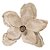 Poinsétia Decorativa - Juta e Juta - 45cm - 1 unidade - Rizzo - Imagem 1
