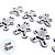 Aplique Decorativo Halloween - Esqueleto - 4cm - 10 unidades - Rizzo - Imagem 2