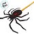 Palito Decorativo Halloween - Aranha - 27cm - 5 unidades - Rizzo - Imagem 3