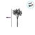 Pick Pinhas Decorativas - Ouro - 18cm  - 1 unidade - Cromus - Rizzo - Imagem 2