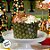 Forma Panetone 500g - Verde Decorada com Trevos - 10 unidades - Ecopack - Rizzo - Imagem 4