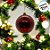 Bola de Natal Lisa Perolada - Vinho - 10cm - 4 unidades - Cromus - Rizzo - Imagem 3