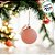 Bola de Natal Lisa - Capuccino - 8cm  - 6 unidades - Cromus - Rizzo - Imagem 3