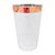 Copo Descartável Premium Rose Gold - 340ml - 4 unidades - Rizzo - Imagem 1