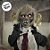 Enfeite Decorativo Halloween - Zumbi Social Ross - 52cm - Som, Luz e Movimento - 1 unidade - Cromus - Rizzo - Imagem 1
