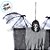 Enfeite Decorativo Halloween - Caveira com Asas Antero - 55cm - 1 unidade - Cromus - Rizzo - Imagem 4