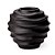 Vaso Preto de Polirresina P - 21cm - 1 unidade - Rizzo - Imagem 1