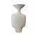 Vaso Branco de Polirresina - 34cm - 1 unidade - Rizzo - Imagem 1