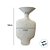 Vaso Branco de Polirresina - 34cm - 1 unidade - Rizzo - Imagem 3