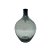 Vaso Pequeno Cinza de Vidro - 21cm - 1 unidade - Rizzo - Imagem 1