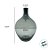 Vaso Pequeno Cinza de Vidro - 21cm - 1 unidade - Rizzo - Imagem 3