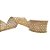 Fita Decorativa - Juta com Poá Dourado - 6,3x914cm - 1 unidade - Rizzo - Imagem 1