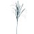 Galho Decorativo - Azul Claro com Glitter - 79cm - 1 unidade - Rizzo - Imagem 1