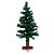 Árvore de Natal Modelo Cravinho  - 90 galhos - 75cm - Ref. RZO432 - 1 unidade - Rizzo - Imagem 1
