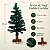 Árvore de Natal Modelo Cravinho - 90 galhos - 75cm - Ref. RZO432 - 1 unidade - Rizzo - Imagem 2