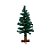 Árvore de Natal Modelo Cravinho - 70 galhos - 50cm - Ref. RZO431 - 1 unidade - Rizzo - Imagem 1