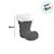 Enfeite Decorativo Bota de Natal - Vermelho e Branco - 16cm - 1 unidade - Cromus - Rizzo - Imagem 2