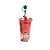 Copo com Tampa e Canudo Papai Noel 450ml - Vermelho - 1 unidade - Cromus - Rizzo - Imagem 1