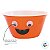 Bowl de Halloween Divertido - Laranja - 16x9,5cm - 1 unidade - Cromus - Rizzo - Imagem 3