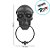 Campainha Decorativa de Halloween de Porta - com Luz e Som - 29cm - 1 unidade - Cromus - Rizzo - Imagem 2