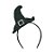 Tiara Bruxa Alexia de Halloween - Preto - 23cm - 1 unidade - Cromus - Rizzo - Imagem 1