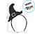 Tiara Bruxa Alexia de Halloween - Preto - 23cm - 1 unidade - Cromus - Rizzo - Imagem 2