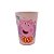 Copo Plástico Peppa Pig - Rosa Claro - 320ml - 1 unidade - Plasútil - Rizzo - Imagem 1