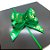 Laço Fácil de Fita de Cetim Decorada - Verde com Frase Feliz Natal - 22mm - 5 unidades - Progresso - Rizzo - Imagem 5