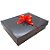Laço Fácil de Fita de Cetim Decorada - Vermelha com Frase Feliz Natal - 22mm - 5 unidades - Progresso - Rizzo - Imagem 6