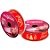 Fita de Cetim 10m x 22mm - Cor 1001 - Vermelha com Frase Feliz Natal - Rolo 10 metros - 1 unidade - Progresso - Rizzo - Imagem 2