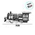 Kit Trem Natalino 31 peças com Som, Luz e Movimento - 80cm - 1 unidade - Rizzo - Imagem 2