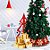 Saia Rígida Desmontável para Árvore de Natal - Suéter Branco e Cachecol - 120cm - 1 unidade - Rizzo - Imagem 7