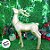 Enfeite de Natal em Resina - Rena Dourada  - 30x18cm - 1 unidade - Rizzo - Imagem 6