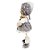 Enfeite Decorativo - Boneca Xadrez - 38cm - 1 unidade - Rizzo - Imagem 4