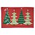 Tapete Decorativo de Natal - Pinheiros Bem Vindo - 50x80cm - 1 unidade - Rizzo - Imagem 1